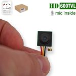 Mini Camera, OOSSXX Mini Security Camera [600 TVL] Hidden camera, Mini Camera Mini CCTV Spy Camera Pinhole Camera for Security Surveillance