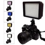 Julius Studio 160 LED Light with 4 Color Filters for Digital Camera