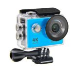 Action Camera NTSE Ultra HD 4K WiFi Sport Camera 1080P/60fps 2.0 LCD 170D Lens Helmet Cam Go Waterproof Pro Camera 30m Waterproof Cameras? Blue?