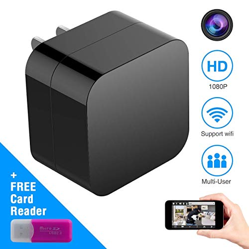 Toguard Hidden Spy Camera Wall Charger Nanny Camera USB ...