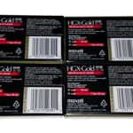 Maxell VHS-C TC-30 HGX Gold Blank Cassettes – Pack of 4 Cassettes