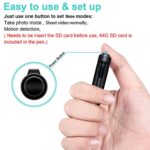 LXKFA 64GB Spy Camera Hidden Camera Pen – Full HD1080P Mini Spy Camera- Small Hidden Camera- Hidden Spy Camera-Mini Hidden Cameras-Nanny Cam Hidden Camera Pen