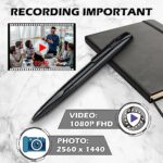 abyyloe Hidden Camera, 1080P-Spy Camera? with 64GB SD Card, Mini Spy Camera, Spy Pen Full HD Loop Recording or Photo, Hidden Security Camera, Mini Camera for Home Security or Classroom Learning