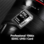 Lexar 512GB Professional 1066x SDXC Memory Card, UHS-I, C10, U3, V30, Full-HD & 4K Video, Up To 160MB/s Read, for DSLR and Mirrorless Cameras (LSD1066512G-BNNNU)