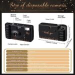 Treela 4 Pack Disposable Camera for Wedding 35mm Film Single Use Camera with Flash Disposable Cameras One Time Camera for Wedding Anniversary Happy New Year Camp Party Supply(Thank You Theme)