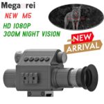 Megaorei M5 Digital 1080P Day & Night Vision Rifle Scope Hunting Monocular Camera with 850 or 940nm IR (M5-50-IR940-GP)