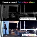 WYZE Cam OG Indoor/Outdoor 1080p Wi-Fi Smart Home Security Camera with Color Night Vision, Built-in Spotlight, Motion Detection, 2-Way Audio, Compatible with Alexa & Google Assistant, Black