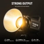 NEEWER FS150B LED Video Light 2.4G/APP Control,130W Bi Color COB Silent Photography Continuous Output Lighting with 4 Types Precise Dimming, 72000lux/1m, 2700K-6500K, CRI 97+,12 Effects, Bowens Mount