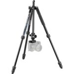 Manfrotto Element MII 4-Section Aluminum Tripod with Ball Head, Black