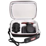 FBLFOBELI EVA Travel Storage Case For Canon EOS Rebel T7 DSLR Camera with 18-55mm Lens, Camera Protective Waterproof Carrying Bag (Case Only)