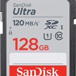 SanDisk 128GB SDXC SD Ultra Memory Card Works with Canon Powershot ELPH 180, 190 is, SX420 is, SX610 HS Camera UHS-I (SDSDUN4-128G-GN6IN) Bundle with (1) Everything But Stromboli Combo Card Reader