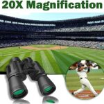 20×50 Binoculars for Adults, Binoculars HD High Powered Professional Binoculars for Bird Watching Travel Stargazing Concerts Outdoor Sports-BAK4 Prism FMC Lens,Waterproof, Fogproof with Phone Adapter