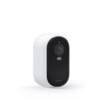 Arlo Essential Wireless Hd Security Camera, 2nd Generation, Outdoor & Indoor Wireless Camera with Color Night Vision – White, 1-Pack, VMC2050 (Renewed)