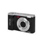 Minolta 56 Mega Pixels Dual Lens Point & Shoot Digital Camera with 5X Optical Zoom & 5K Ultra HD Video, Black